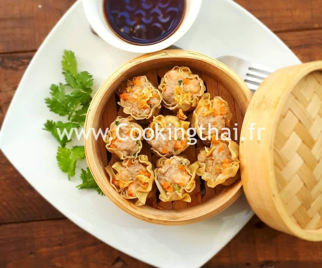 Recette : Bouchon au porc vapeur